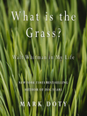 Cover image for What Is the Grass